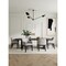 Manhattan Comfort Gansevoort Faux Leather Dining Armchair in Light Grey DC051AR-LG - alternate 7